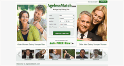 Desktop Screenshot of agelessmatch.com